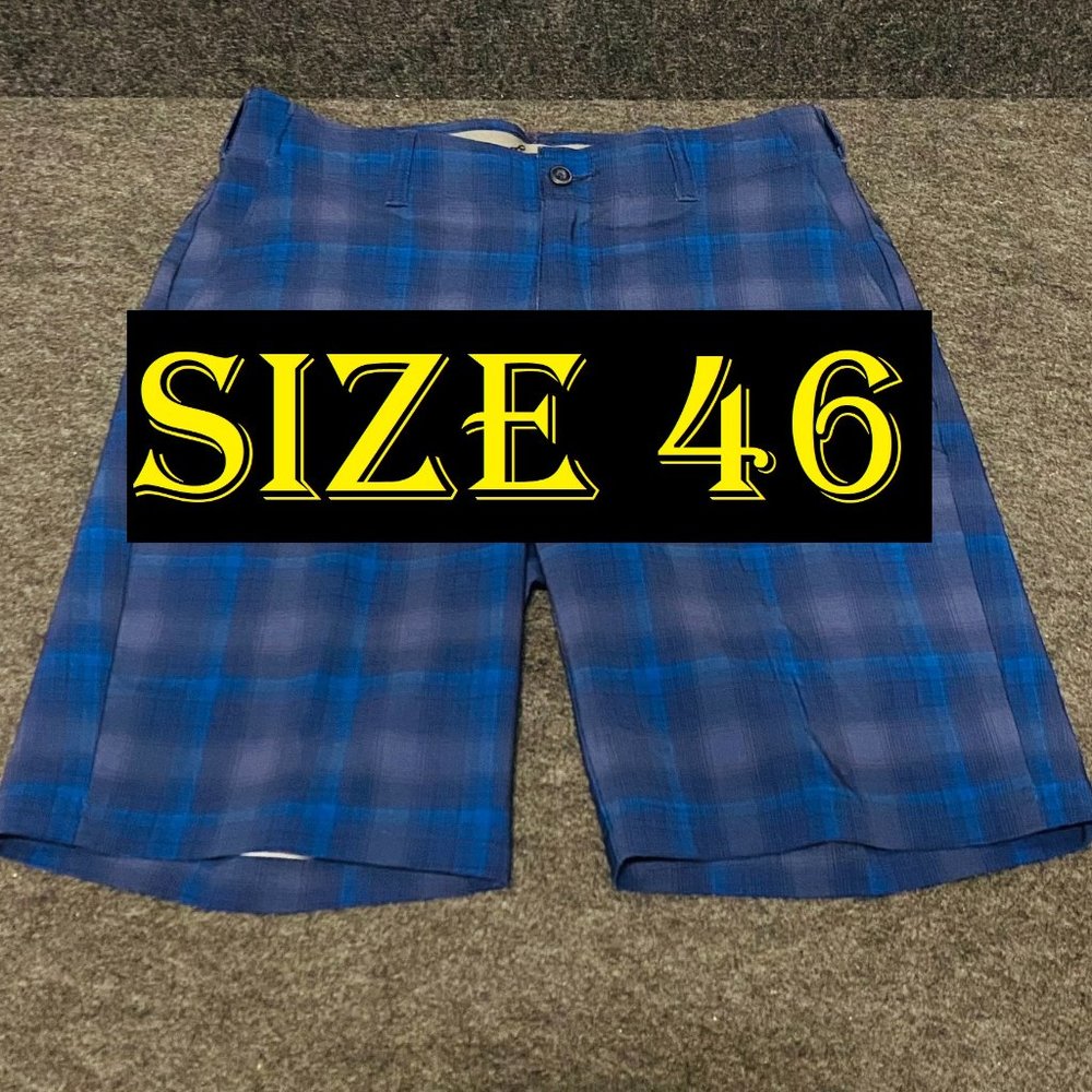 Ben Hogan Men's Printed Flat Front Shorts, Size 46